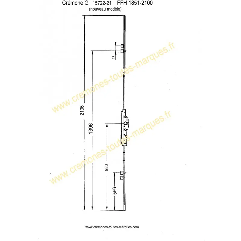 Crémone FERCO GU - G15722.21